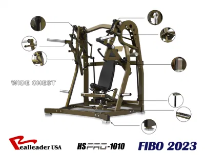 Коммерческое тренажерное оборудование для фитнеса, многофункциональная силовая машина для нагружения дисками, свободный вес, широкая грудь для тяжелой атлетики